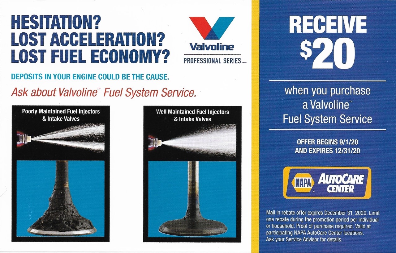 NAPA Car Care Coupons McCullough NAPA Auto Care