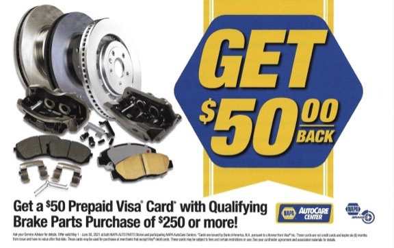 NAPA Car Care Coupons | McCullough NAPA Auto Care